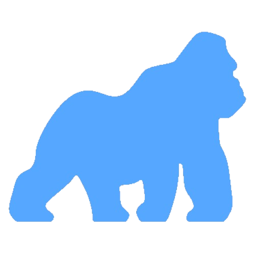 Light Blue Gorilla